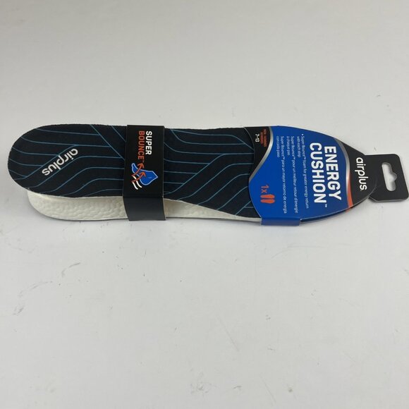 AIR ENERGY CUSHION INSOLE MENS Sizes 7-13 Shoes Feet Support Soft Super Bounce - Picture 5 of 7